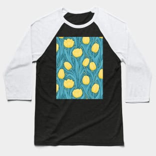 Tulips in blue and yellow Baseball T-Shirt